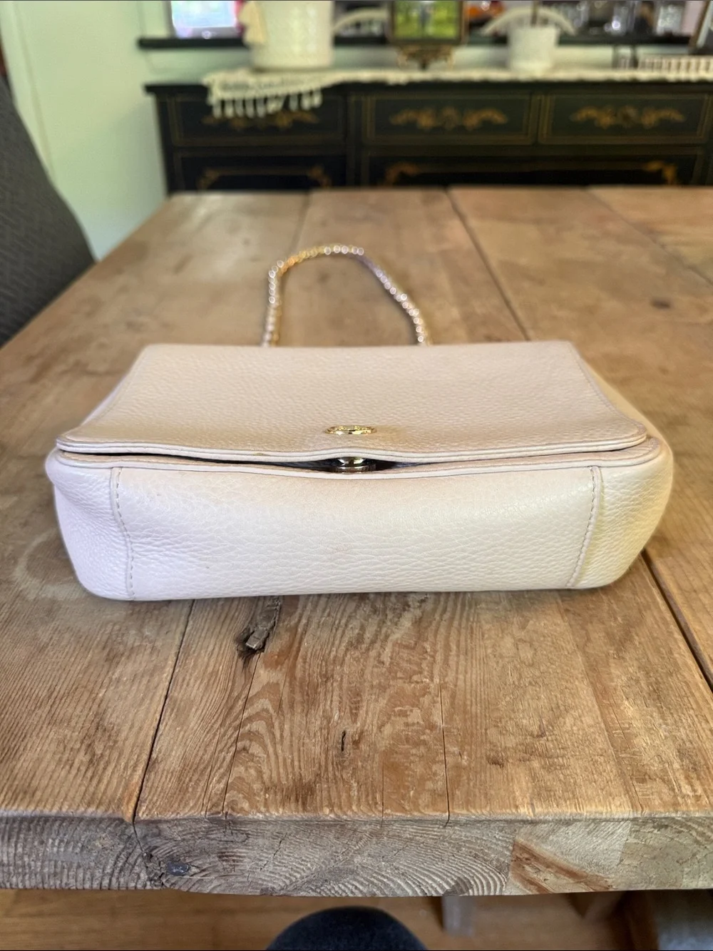 Tory Burch pebbled leather